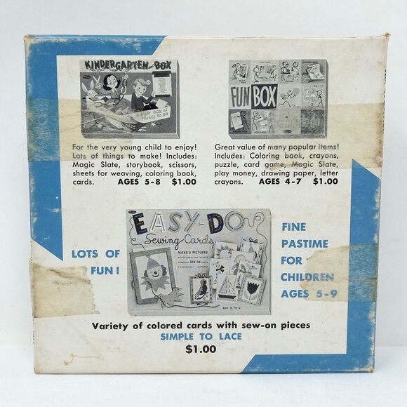 Vintage Whitman Treasure Kit Set of 6 Miniature Card Games Rummy Crazy Eights - Picture 13 of 13